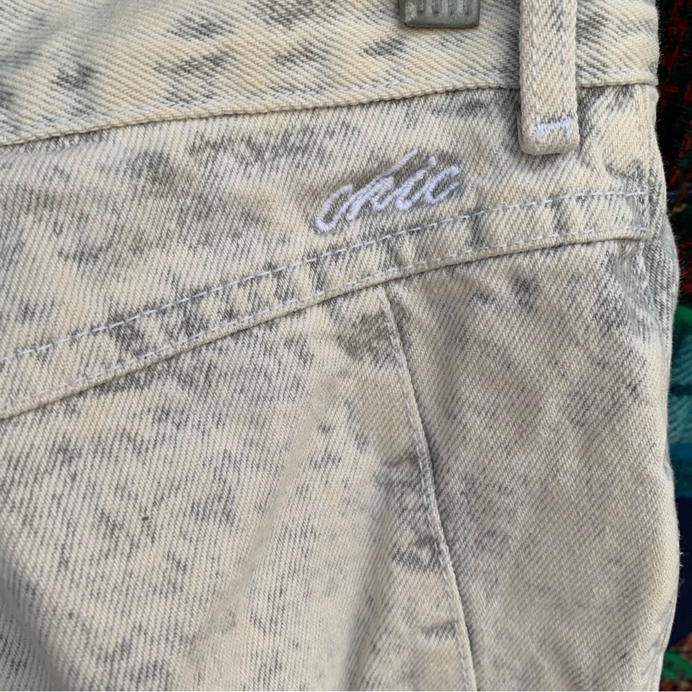 Vintage Chic Acid Washed Jeans Women’s Size 7 - Picture 6 of 8